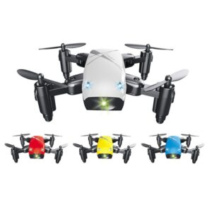 Dron mikro i palosshëm RC me timon 3D me telekomandë, lodra me kamerë dhe kontroll WiFi, helikopter, dron, dhuratë për fëmijë