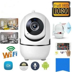 Kamera CCTV IP pa tel WiFi, monitor sigurie në shtëpi