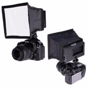 Neewer Camera Universal Foldable Diffuser Mini Softbox për ndriçim profesional fotografie