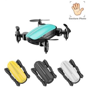 Teeggi T10 Mini Drone me kamera, dron i palosshëm WiFi FPV RC për selfie