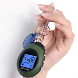 Lokator shumëfunksional MINI GPS për kërkim thesari në rrugë, ngjitje në natyrë, gjurmues GPS, pozicionim mini dore me GPS